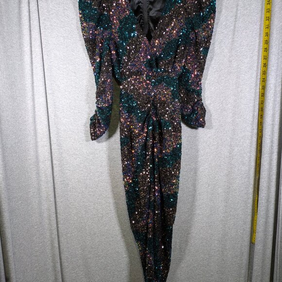 ASTR the Label Sunset Sequin Jayla Cocktail Dress - /Multi - M/ - Picture 8 of 12